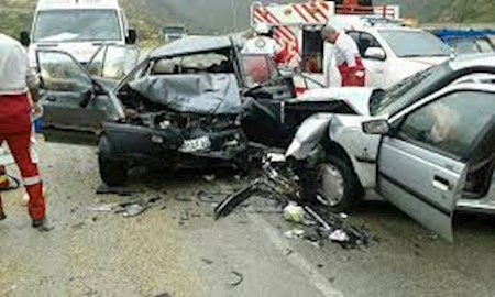 رشد ۹.۲ درصدی تلفات سوانح جاده‌ای