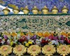 تصاویرزیبا ازگل آرایی مضجع نورانی حضرت علی(ع)