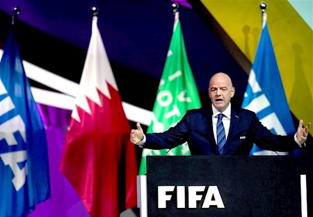 پیشنهاد جدید رئیس فیفا