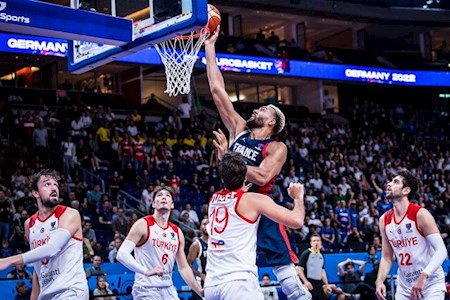 نخستین روز مسابقات بسکتبال قهرمانی اروپا