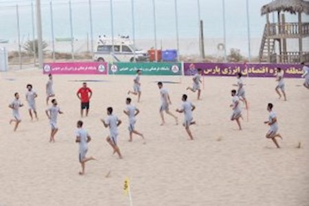 ملی پوشان فوتبال ساحلی حریفان خود را شناختند