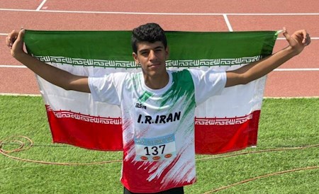 دومین مدال طلای آسیا برای تیم دوومیدانی نوجوانان