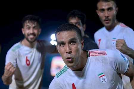 ساحلی بازان فوتبال ایران در پی جام  قهرمانی