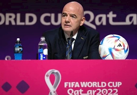 دفاع تمام قد رئیس فیفا از ایران