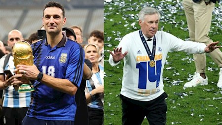 اسکالونی و آنچلوتی مربیان برتر 2022