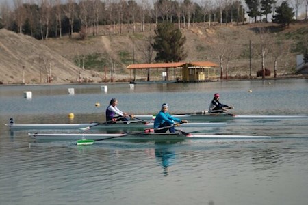 مهسا جاور قهرمان روئینگ تک نفره بانوان شد