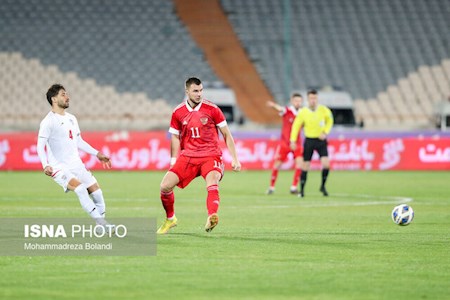 باخت یک نیمه ای ایران مقابل روسیه