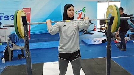 دختر وزنه بردار ایران چهاردهم آسیا شد