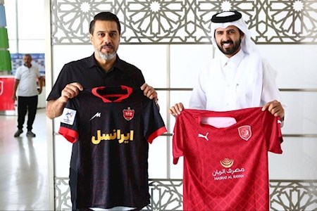 از پیراهن پرسپولیس و الدحیل رونمایی شد