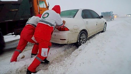 کمک رسانی هلال احمر به بیش از یک هزار نفر