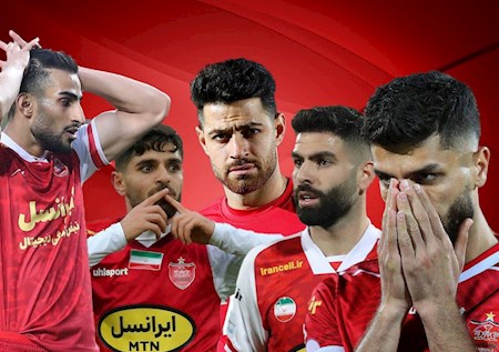 لیست عجیب خروجی های پرسپولیس