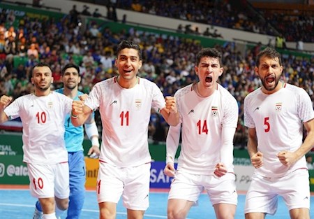 ایران قهرمان بلامنازع فوتسال قاره کهن