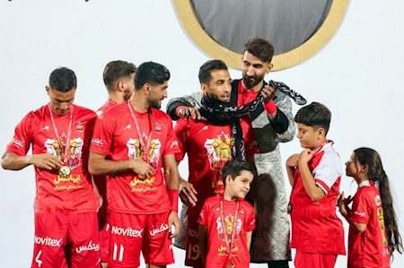 تبریک تیم پرافتخار فوتبال زنان به پرسپولیس