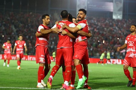 پرسپولیس برنده نیمه اول دیدار با پاختاکور