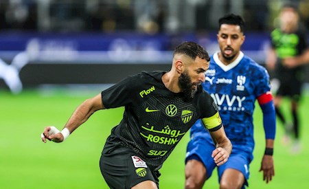 درخشش بنزما و شکست الهلال مقابل الاتحاد