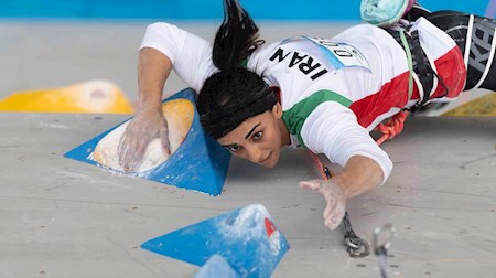 دیدار رئیس IOC با الناز رکابی