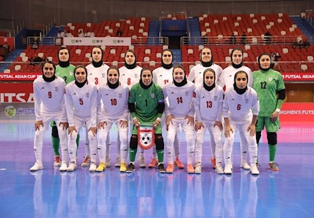 پایان مرحله گروهی فوتسال زنان آسیا