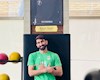 عکس جنجالی بیرانوند با تابلو ناصرحجازی