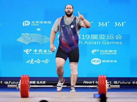 آیت شریفی قوی ترین مرد آسیا شد