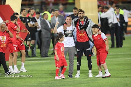 گم شدن پسر بیرانوند در جشن قهرمانی تراکتور