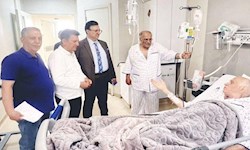 عیادت از دو پیشکسوت ورزش ایران