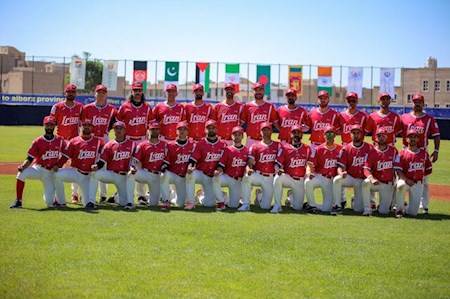 بیسبال ایران سوم غرب آسیا شد