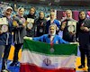 تیم کشتی آلیش دختران ایران قهرمان آسیا شد