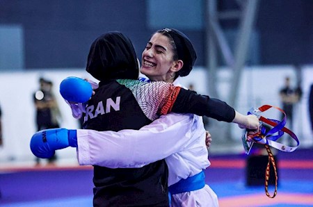 آتوسا گلشادنژاد تنها طلایی کاراته ایران