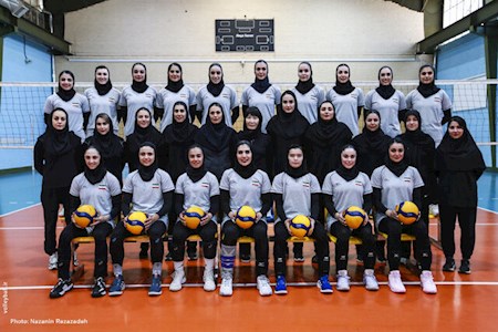 دختران والیبال ایران به خط شدند