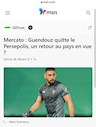 گندوز هم از پرسپولیس جدا شد