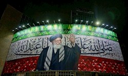 رونمایی از دیوارنگاره جدید میدان ولیعصر