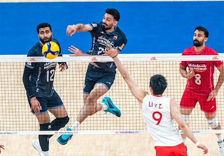 پنجمین برد بلندقامتان والیبال ایران ثبت شد