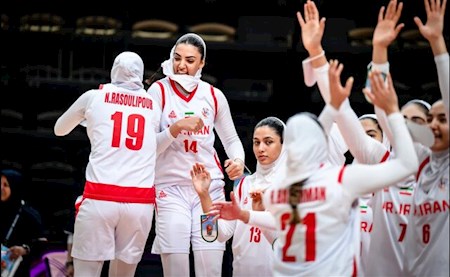 دختران بسکتبال فینالیست کاپ آسیا شدند