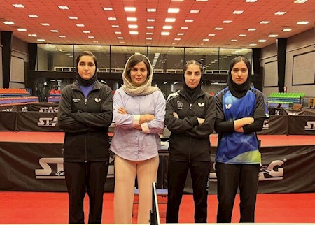 دختران تیم ملی پینگ پنگ مشخص شدند