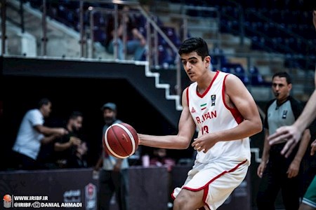 اولین برد نوجوانان بسکتبال در غرب آسیا
