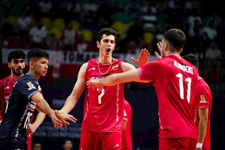 برد نوجوانان والیبال در قهرمانی جهان