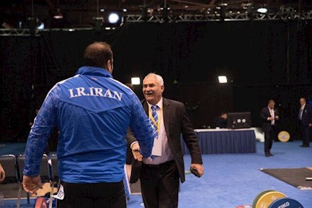 حضور رئیس فدراسیون جهانی وزنه برداری در تهران