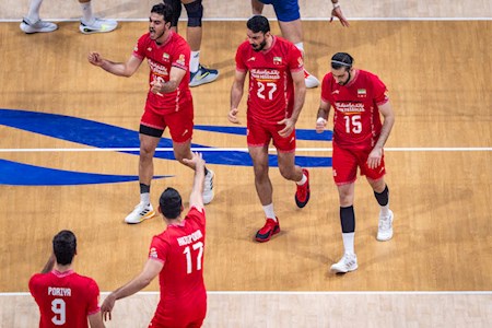 والیبال ایران در جمع ۸ تیم برتر جهان