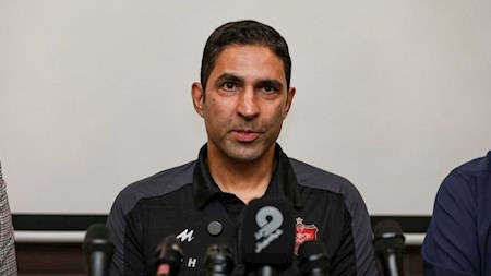نشست خبری سرمربی پرسپولیس برگزار شد