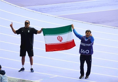 کسب چهارمین مدال طلا در پارادوومیدانی جهان