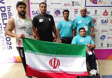 کسب ششمین مدال طلا در پارادوومیدانی جهان