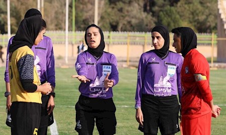 قضاوت داوران زن ایران در لیگ زنان آسیا