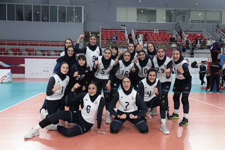 دختران والیبال ایران قهرمان آسیا شدند