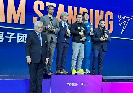 پسران تکواندو ایران نائب قهرمان جهان شدند