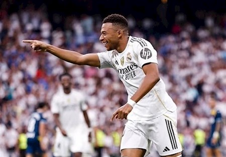 بریس امباپه و برد پرگل رئال مادرید