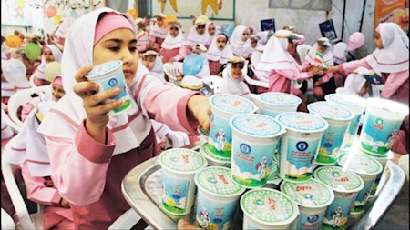 توزیع شیر در مدارس از یکشنبه هفته آینده