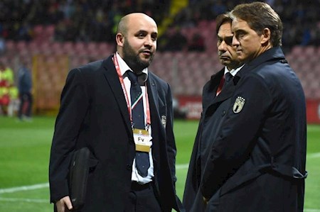 گالیاردی ایتالیایی در کنار امیر قلعه نویی