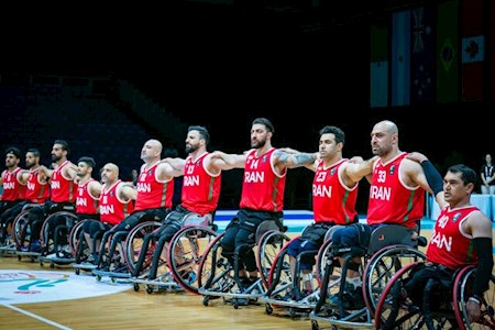 صعود مردان بسکتبال با ویلچر به نیمه نهایی