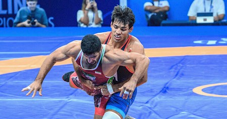 عذرخواهی حریف آمریکایی از کامران قاسم پور