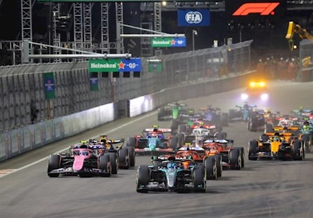 آماده باش لاس وگاس برای گرند پری فرمول یک